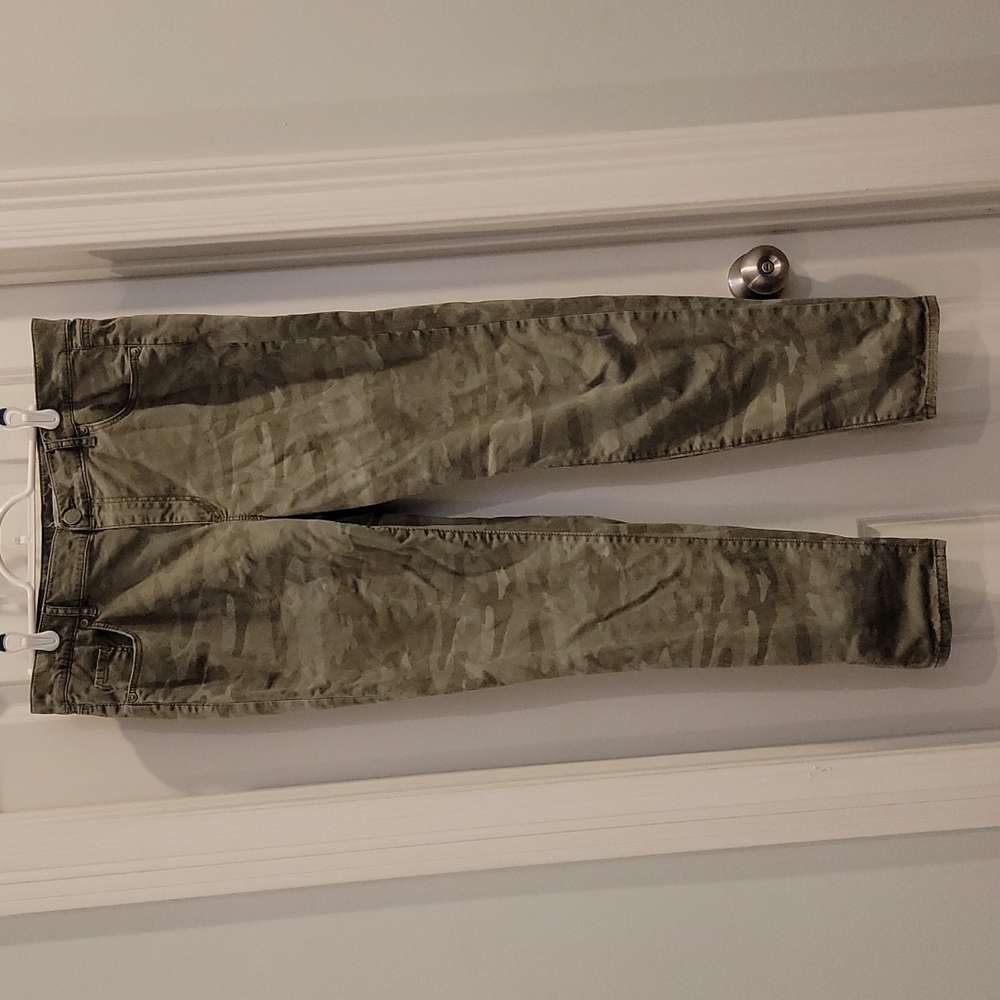 Loft camo jeans. Size 14